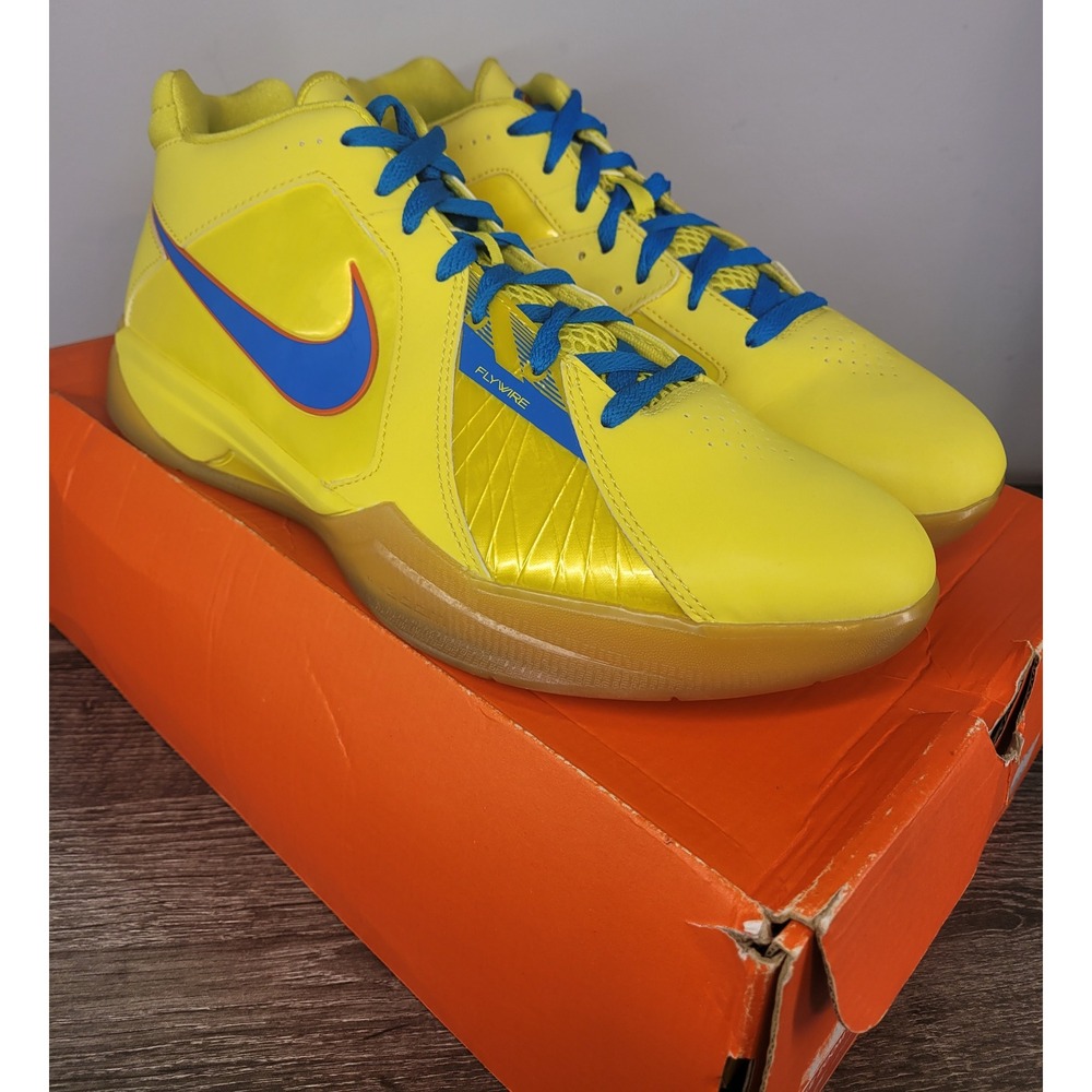 Nike Zoom KD III 3 Christmas Day Yellow Blue Gum 417279-700 Mens 10.5 Deadstock